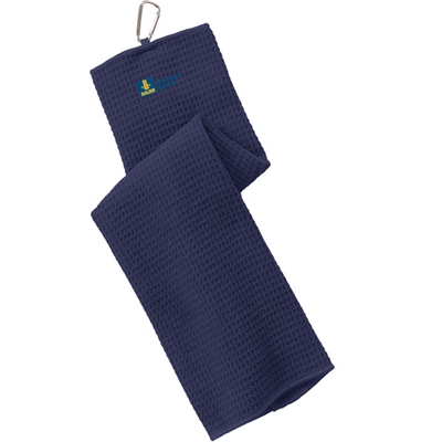 BB200<br>Port Authority Waffle Microfiber Golf Towel